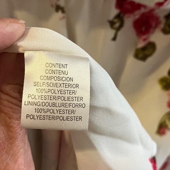 NWT, WAYF open front dress, sz Lg - Picture 6 of 6